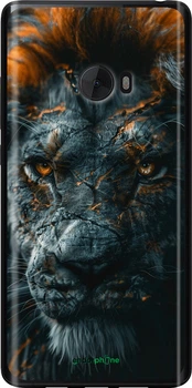 Чехол на Xiaomi Mi Note 2 Пламенный лев "6153u-422-70447"