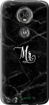 Чехол на Motorola Moto E5 Plus Мрамор1 "4582u-1412-70447"