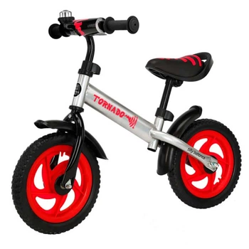 Беговел BALANCE TILLY Tornado T-21255/3 Red 12", EVA-колеса, регулируемое сиденье, от 2 лет