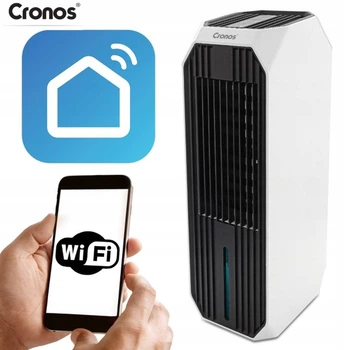 Кондиционер - вентилятор Cronos Octagon ACF01L 75 Вт Wi-Fi с ионизацией Белый с черным