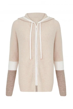 Джемпер в рубчик Marc & Andre 52(3XL) Бежевий мікс (115814)