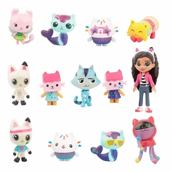 Набор фигурок 13в1 Кукольный домик Габби, 5-8 см - Gabby's Dollhouse
