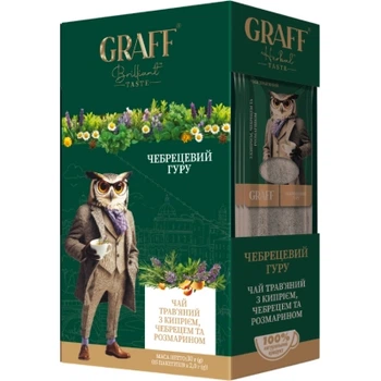 Чай Graff Чебрецевый Гуру Thyme Guru 15х2 г (4820279612188)