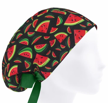 Медична шапочка жіноча HeadwearUniverse універсальна принт Кавун