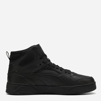 Жіночі демісезонні черевики шкіряні низькі Puma RBD Break Mid 40241302 37 (4UK) 23 см Black/White/Shadow Gray (4069156566460)