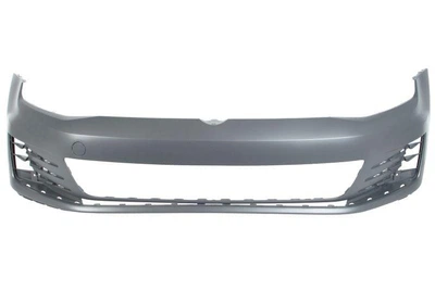 Бампер передний VW Golf VII GTI 13-17 (FPS) с отв. под омыватель и п/троник. 5G0807217EDGRU