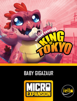 Настільна гра Iello King of Tokyo: Baby Gigazaur (видання англійською) (IEL70086) (3701551700865)