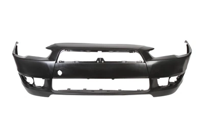 Бампер передній Mitsubishi Lancer X -12 без отворів під спойлер (FPS). 6400B913WA
