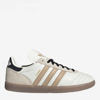 Чоловічі кеди шкіряні низькі Adidas Samba Jp JQ7824 40 (6.5UK) 25 см Owhite/Magbei/Cblack (4067905565726)