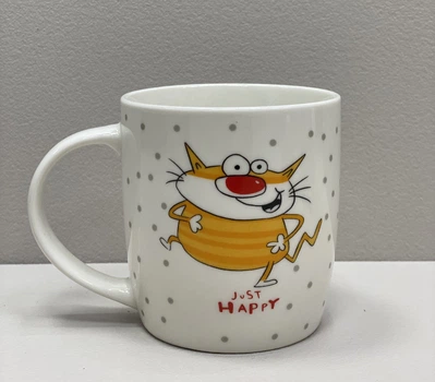 Чашка фарфоровая 360 мл JUST HAPPY Limited Edition MCO23-3