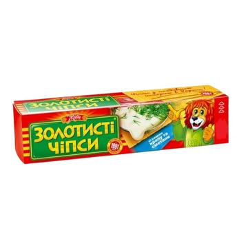 Чипсы картофельные Жайвір Золотистые Укроп-сметана 50 г