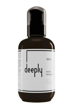 Крем для волос deeply brilliant finishing cream для блеска и укрепления 200 мл