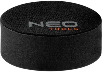 Диск полірувальний Neo Tools, губка м’яка, на липучці, 80x25мм (08-976)