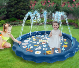 Детский мини бассейн с фонтанчиком Swimming Ring для детей