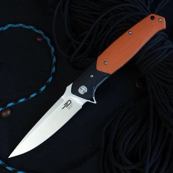 Ніж Складаний BESTECH SWORDFISH BG03C Black and Orange