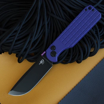 Ніж Складаний BESTECH GLOK BG55D Purple G10