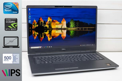 Потужна станція Dell Precision 7760 | Xeon W-11855M | 64Gb RAM |1Tb SSD | RTX A5000 | FHD IPS | 17,3” Б/В