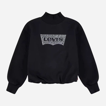 Детский свитшот для девочки Levi`s 348149158 128 см Черный (1159837583)