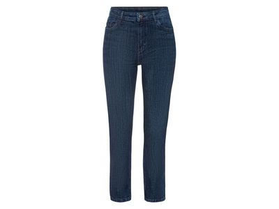 Джинсы Кльош прямого кроя для женщины Esmara LYCRA® 370063 34(XS) темно-синий