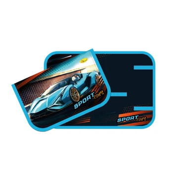 Пенал для школяра Апельсин АП-1003-4, 19х10 см SportCars