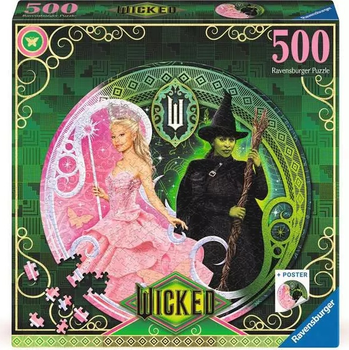 Пазл Ravensburger Злий: Казка про два виходи 500 елементів 12001276 (4005555012764)
