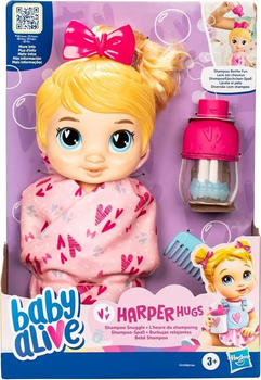 Пупс Hasbro Baby Alive Shampoo Snuggle Harper Hugs Doll 28 см F9119 (5010996211095)