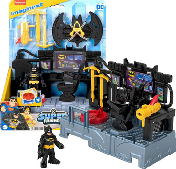 Zestaw Mattel DC Super Friends Batman Centrum dowodzenia JFD93 (194735294701)