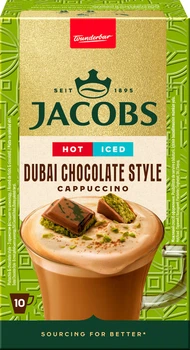 Кава JACOBS 3 в 1 Капучіно "Дубайський шоколад" 10*19,5 г (10)