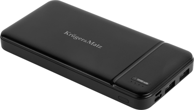 Powerbank Kruger&Matz Li-pol 10000 mAh Black (KM0903)