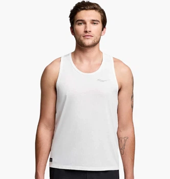 Майка Saucony Stopwatch Singlet White SAM800375-WH XL