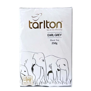 Чай чорний середньолистовий Тарлтон Earl Grey з бергамотом 250 г