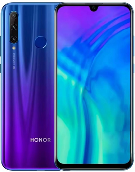 Мобильный телефон Смартфон Honor 20i 4/128GB 6,21" HiSilicon Kirin 710 3G 4G WIFI 8 ядер 32+24Mp 3400mAh 2340x1080p 2 Sim Android Blue