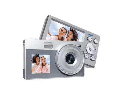 Цифровой фотоаппарат Benjie X20 1080P 32GB 2.8" 48мп камера серый