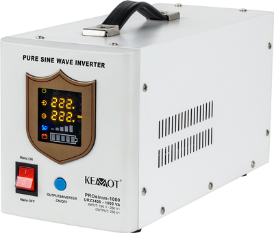 UPS Kemot PROsinus-1000 700W/1000VA White (URZ3406)