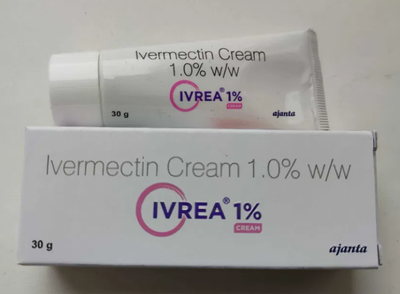 Крем ивереа антипаразитарный Ивреа Аджанта Фарма Ajanta Pharma Ivrea. крем с ивермектином 1%