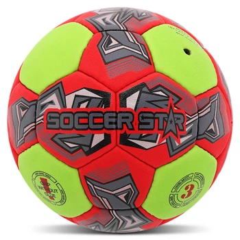 Гандбольный мяч для гандбола размер №3 Soccer Star 4526-3 Neon Green-Red