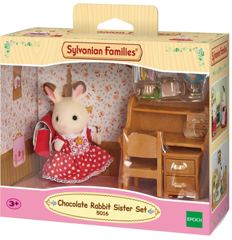 Zestaw Sylvanian Families Siostra krolikow z czekoladowymi uszkami (SLV5016) (955555910787074) - Outlet