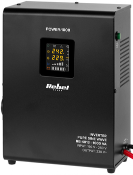 ДБЖ Rebel POWER-1000 RB-4013 12V 230V 1000VA/700W (5901890078733)
