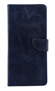 Чохол книжка Business Leather Claps для Samsung Galaxy A12 / A125 на магніті з підставкою темно-синій