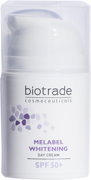 Отбеливающий дневной крем Biotrade SPF 50 Melabel 50 мл (3800221840617)