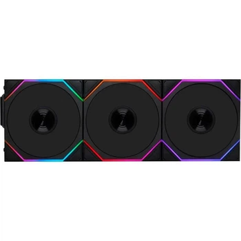 Комплект вентиляторів Lian Li Uni Fan TL WIRELESS 120-3 Black (G99.12TL1W3B.00)