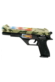 Пістолет світло-звуковий "Пустельний орел" колір хакі ZIPP Toys ЦБ-00236716