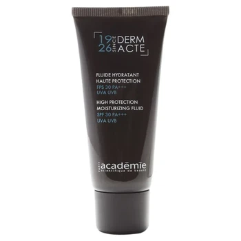 Зволожувальна захисна емульсія spf 30 academie derm acte high protection moisturizing fluid 40 мл