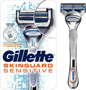 Бритвенный станок Gillette SkinGuard Sensitive с двумя сменными кассетами