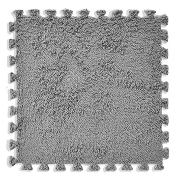 Детский мягкий коврик-пазл (30×30 см) PZ-101 Grey