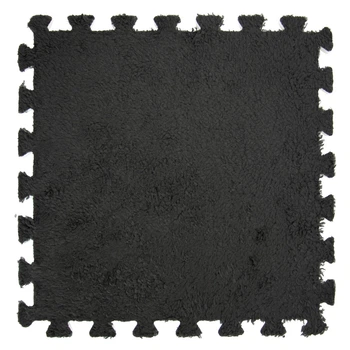 Детский мягкий коврик-пазл (30×30 см) PZ-101 Black