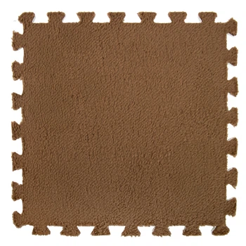 Дитячий м’який килимок-пазл (30×30 см) PZ-101 Brown