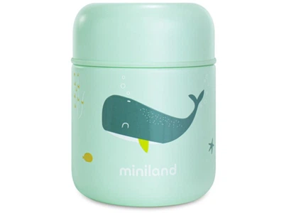 Термос пищевой Ocean Whaley, Miniland baby, 280 мл, 89617