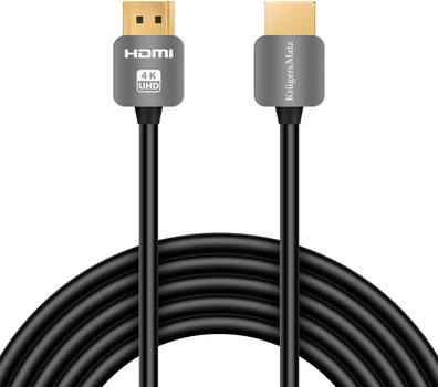 Kabel Kruger&Matz HDMI - HDMI 3 m Black (5901436784968)