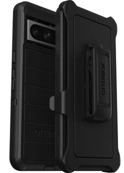 Чохол протиударний з кліпсою OtterBox Defender Pro для Google Pixel 8 Pro (6.7") Black 77-94220